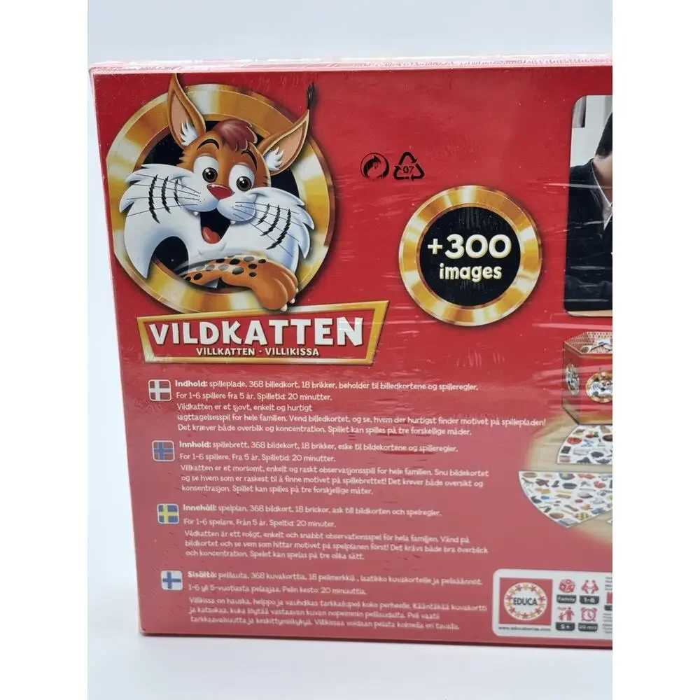 Vildkatten 300 +. Game. New. Sealed. “The Wildcat”. Danish/Norwegian/Swedish